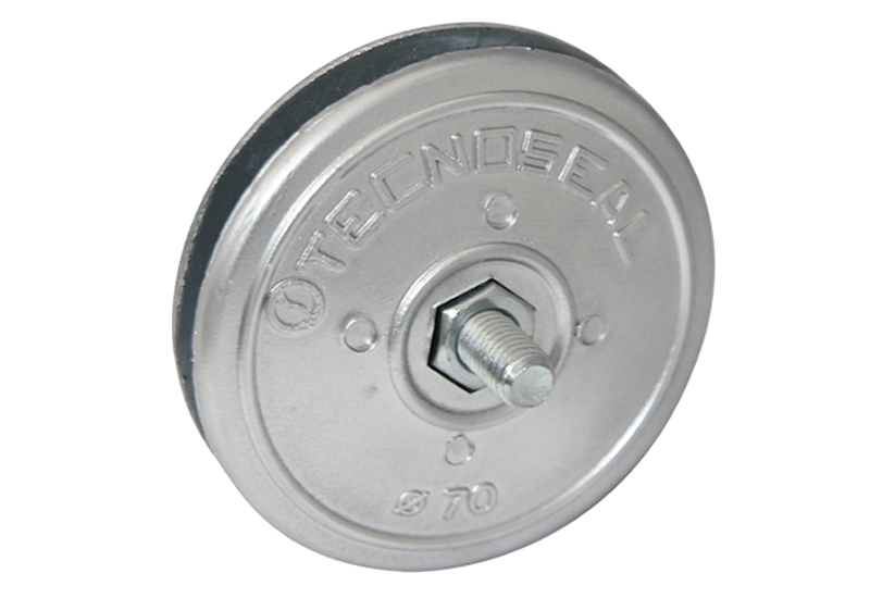 Tecnoseal 130mm dia x (2 x 9mm thick) Zinc Twin Low profile disc anode (ASZ1612)