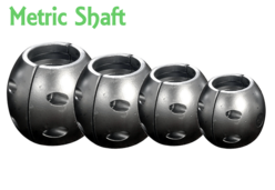 Metric Zinc (Egg) Shaft Anode