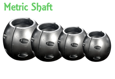 Metric Aluminium (Egg) Shaft Anode