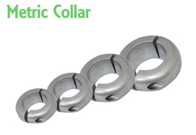 Metric Aluminium Collar anode
