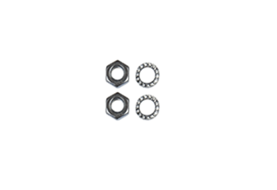 M16 Nut & Washer Set (2 St-St Nuts & 2 Star Washers) (AS0044)