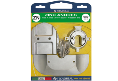 Mercury Mercruiser Zinc Anode Kit (ASZ1402) - Alpha One Gen 2 Kit