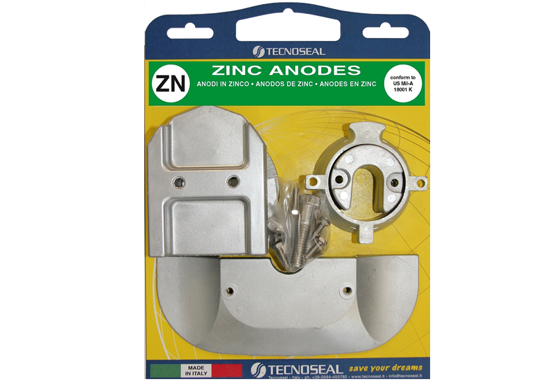 Mercury Mercruiser Zinc Anode Kit (ASZ1402) - Alpha One Gen 2 Kit