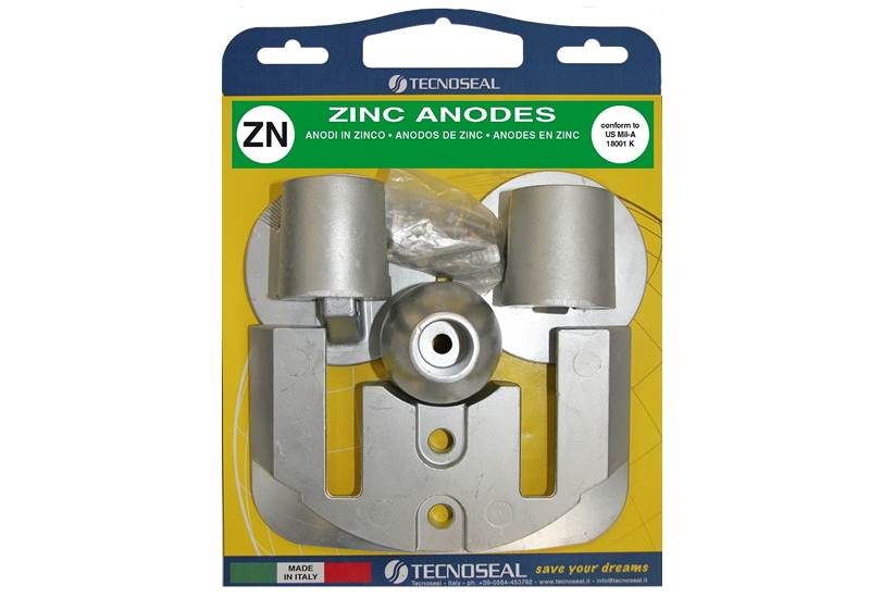 Mercury Mercruiser Zinc Anode Kit (ASZ1405) - Bravo Three-04 Zinc Kit