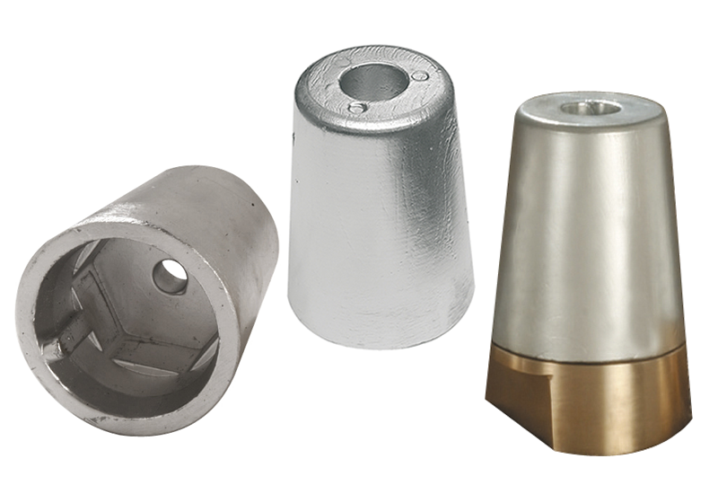 35mm HEXAGONAL SEAT Conical Zinc Propeller Anodes (ASZ1546)