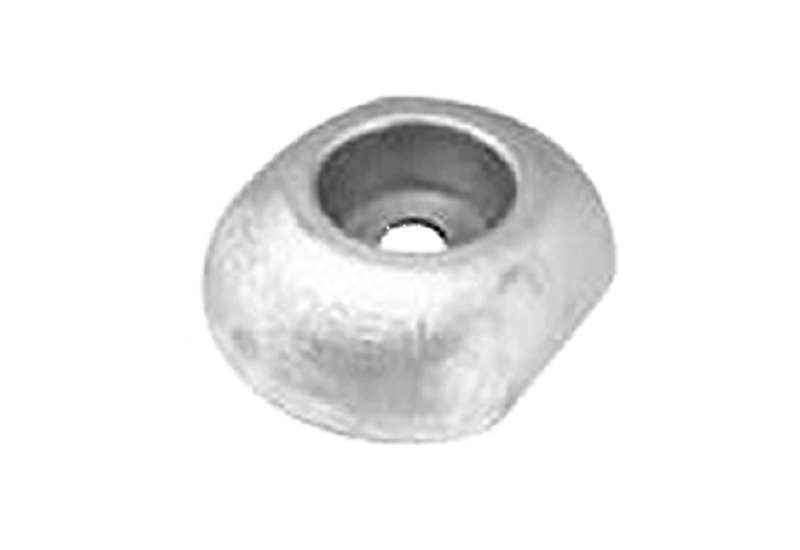 Tecnoseal 110mm dia  x 31mm high, 0.25Kg Magnesium STREAMLINED disc anode (ASM3636)