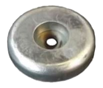 UK Anodes ZincCylinder Disc Anode (ASZ1171) - 2.2Kg ø120mm x 35mm, M16 Fixing