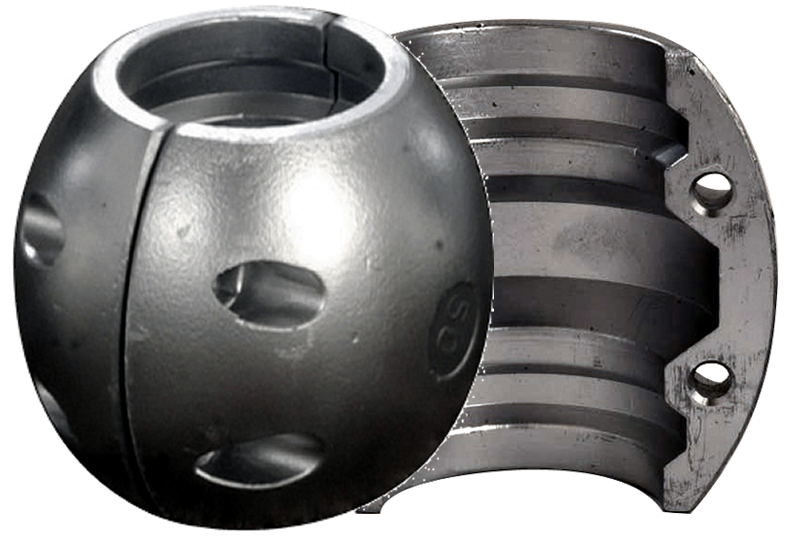 Tecnoseal 75mm Zinc Split Egg Shaft Anode (ASZ1359)