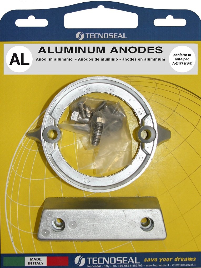 Volvo Penta DP290 DUOPROP Sterndrive Aluminium Anode Kit (ASA2414)