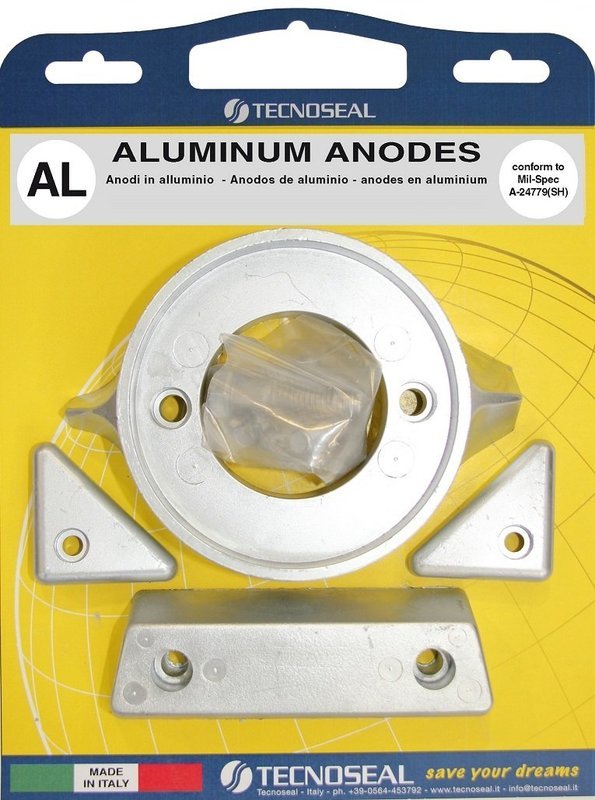 Volvo Penta DP290-C DUOPROP Sterndrive Aluminium Anode Kit (ASA2415)