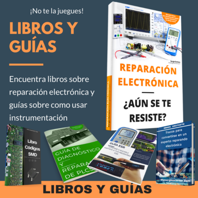 Libros-Guías-Manuales de reparación electrónica