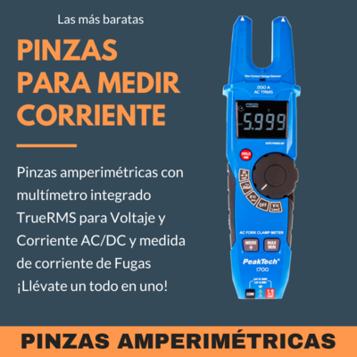 PINZAS AMPERIMÉTRICAS