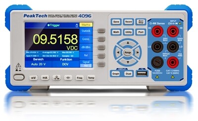 Multímetro Gráfico de Mesa ~ 200.000 Counts ~ Pantalla TFT, Datalogger, RS-232, LAN, USB