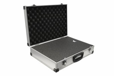 Caja de transporte de aluminio para instrumentos 500 x 120 x 350 mm ¡Totalmente personalizable!