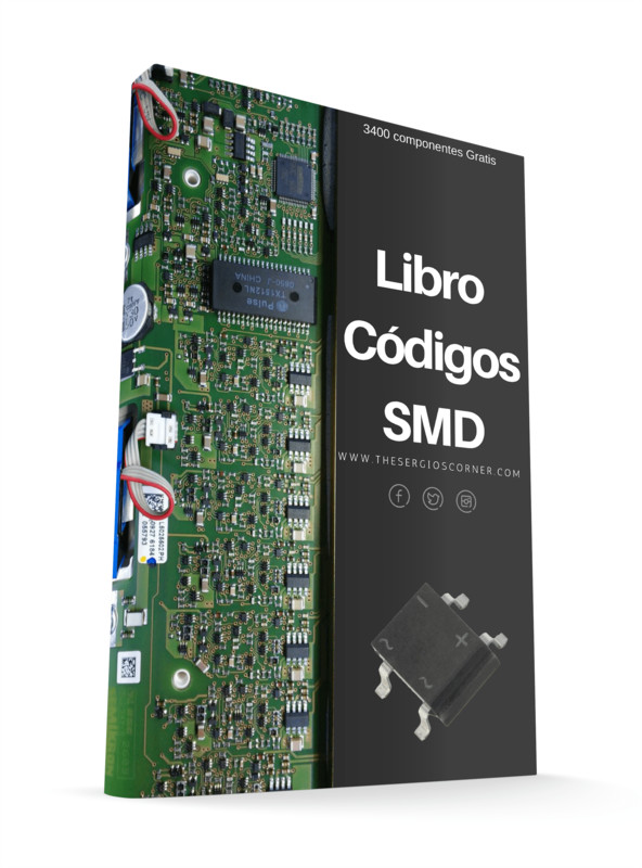 Códigos SMD - Cómo identificar los códigos SMD - tipos de encapsulados -  Tabla de códigos (+3400 componentes)