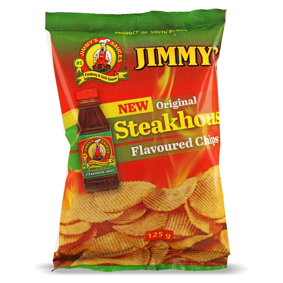 125g Jimmy's Steakhouse Flavoured Chips