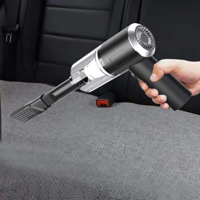 Portal Car Vacuum With Interchangeable Nozzels