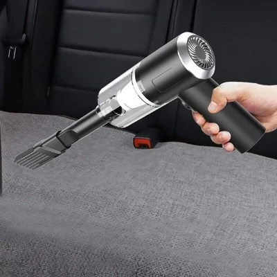Portal Car Vacuum With Interchangeable Nozzels