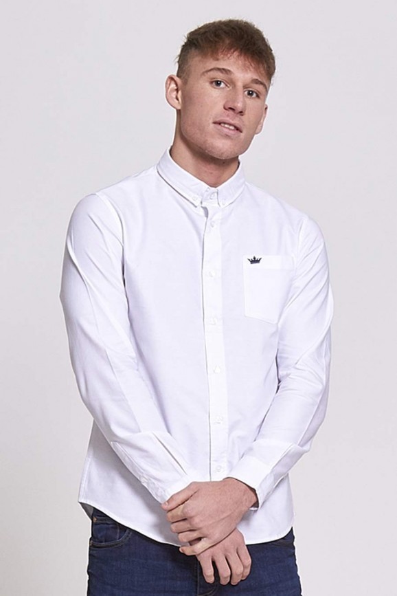 men's shirt with crown logo