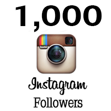 Instagram 1000 Followers