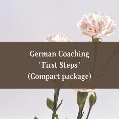 German Coaching &quot;First Steps&quot; (compact package)