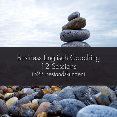 Business Englisch Coaching Dreimonatspaket (B2B Bestandskunden)