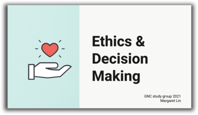 CGNA Certification Study Group Webinar: Ethics & Decision Making (15-04-2021)