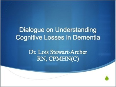 Dialogue on Understanding Cognitive Losses in Dementia
