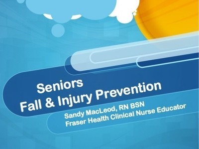 Seniors Fall & Injury Prevention