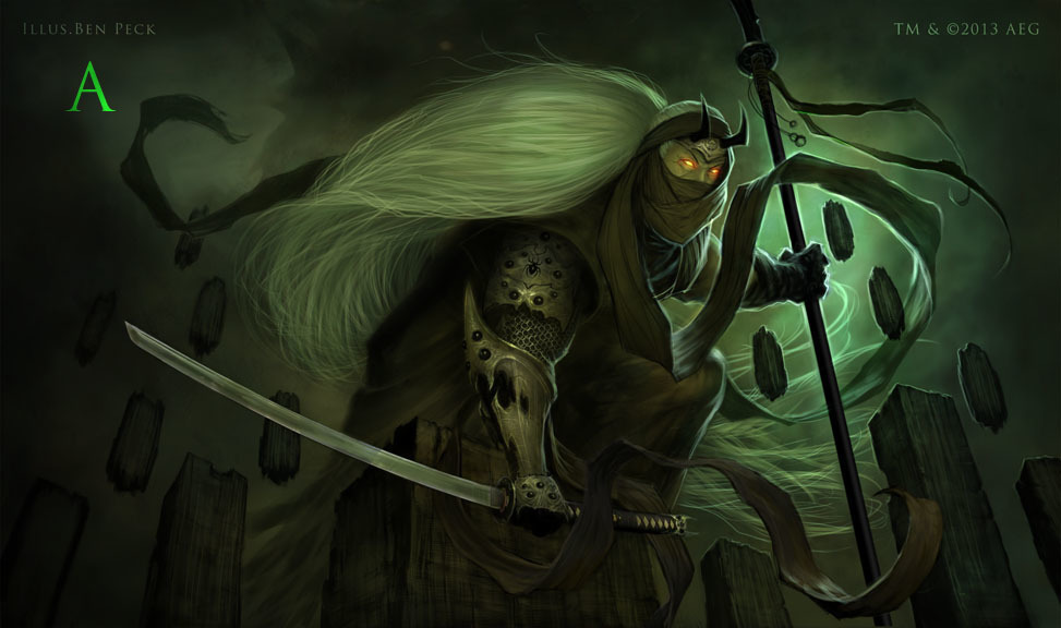 L5R Diagotsu Kanpeki: Gold Edition 14 x 24 Playmat