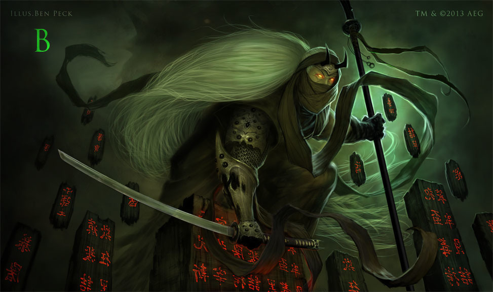 L5R Diagotsu Kanpeki: Gold Edition 14 x 24 Playmat LIMITED EDITION of 25