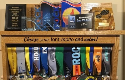 Custom Finisher Medal and Award Rack