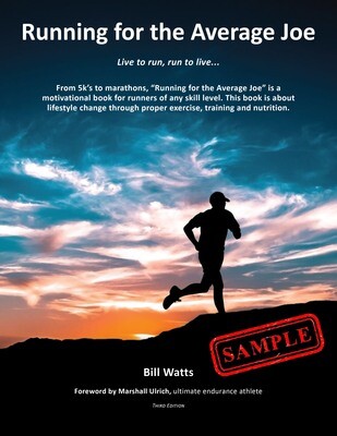 Running for the Average Joe - SAMPLE Running for the Average Joe - SAMPLE