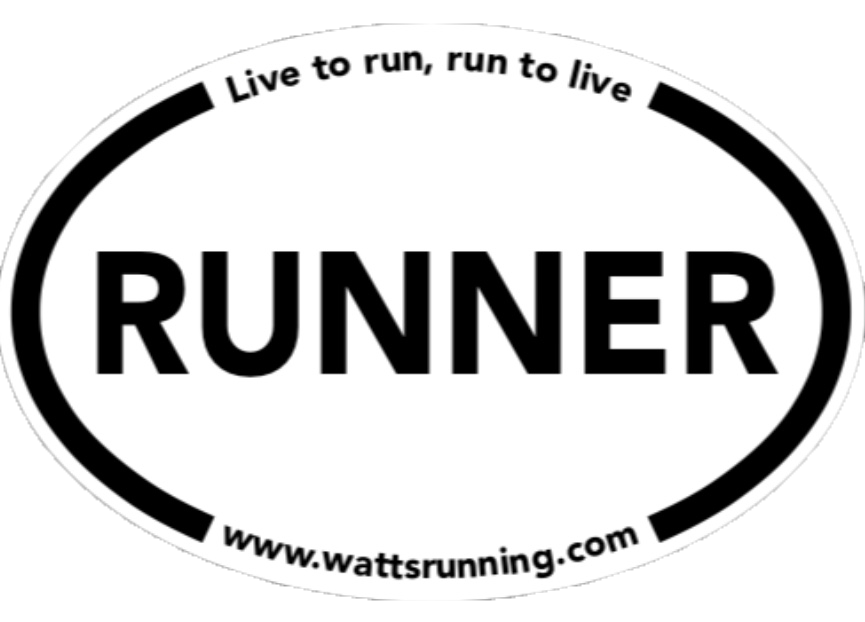 WattsRunning &quot;Runner&quot; Decal