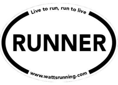 WattsRunning &quot;Runner&quot; Decal