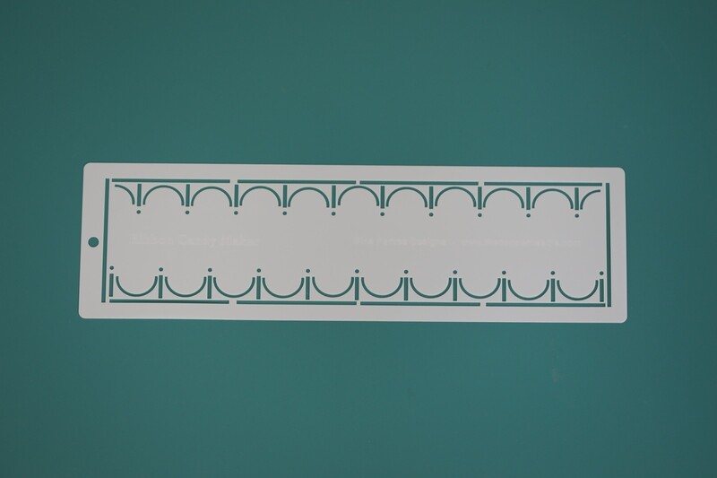 Ribbon Candy Training Stencil