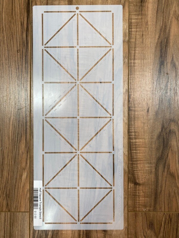 Half-Square Triangle Stencil