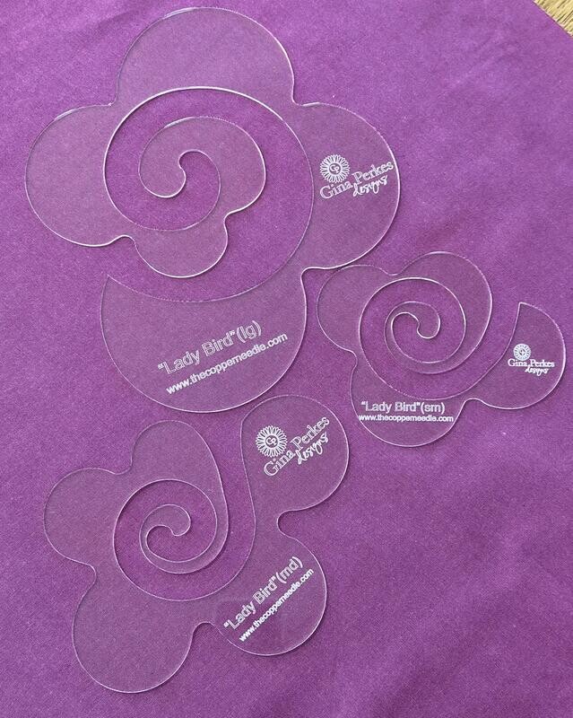 Lady Bird Ruler Set (Small, Medium, and Large)