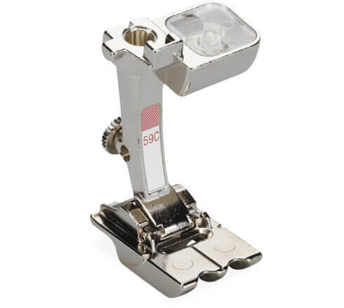 #59C BERNINA Double-Cord Foot 4-6mm