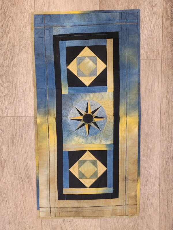 Blue and Green Wall Hanging