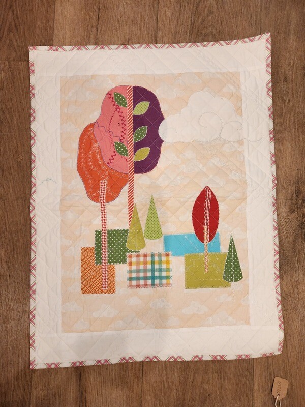 Tree Applique Wall Hanging