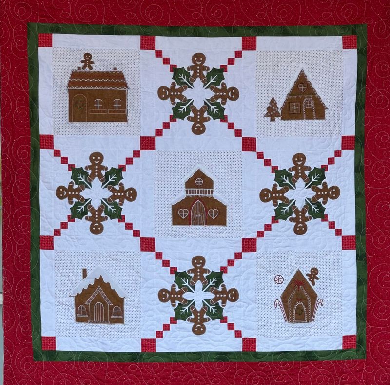 Sugar and Spice laser cut fabric kit