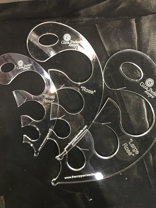 Rose Feather Set (Small, Medium, Large)