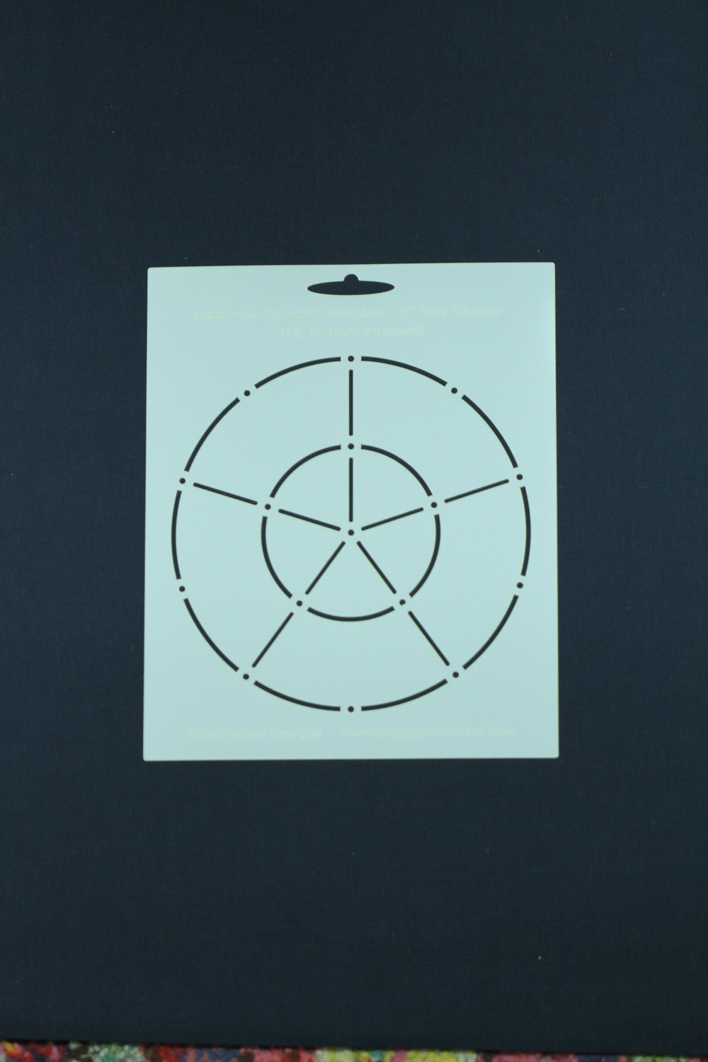 Flower Motif Stencil