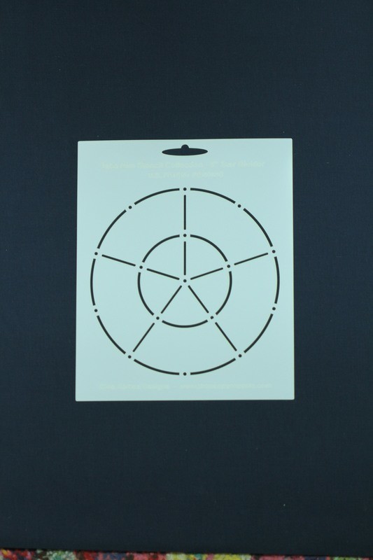 Flower Motif Stencil