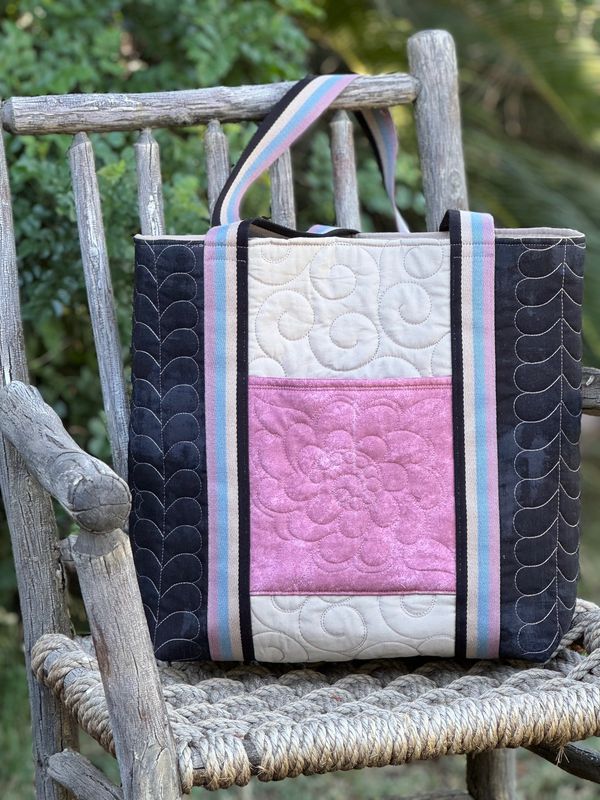 A walk in the park tote bag