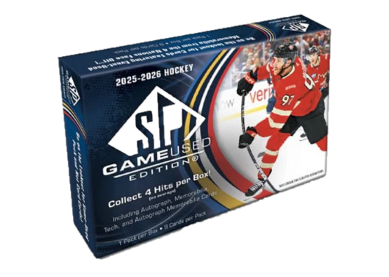 2025-26 SP Game Used Hobby Box