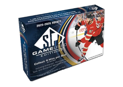 2025-26 SP Game Used Hobby Box