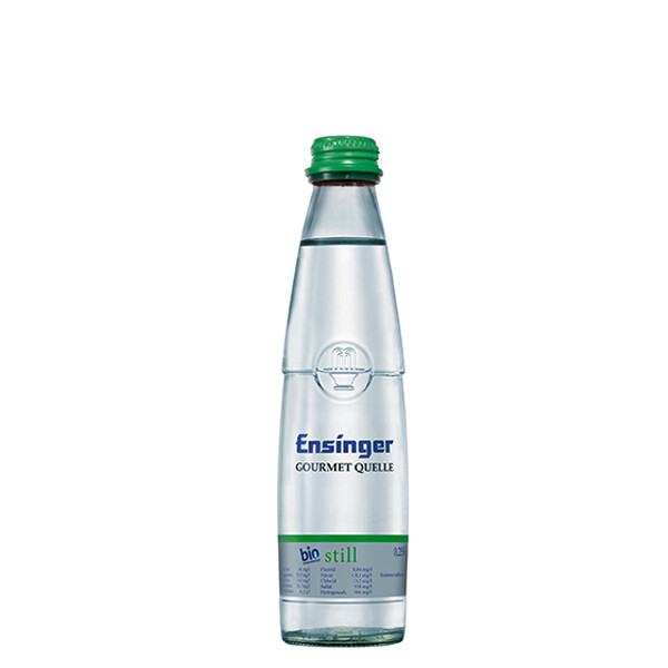 ensinger wasser ohne kohlensäure