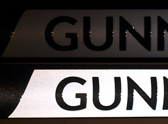 Gunnar Bullseye Reflective Top Mount Decal set -